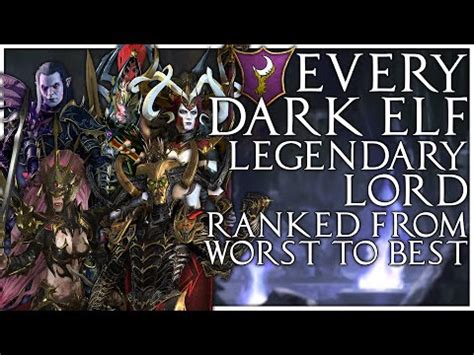 dark elf legendary lords|Steam Community :: Video :: Every Dark Elf Legendary Lord .